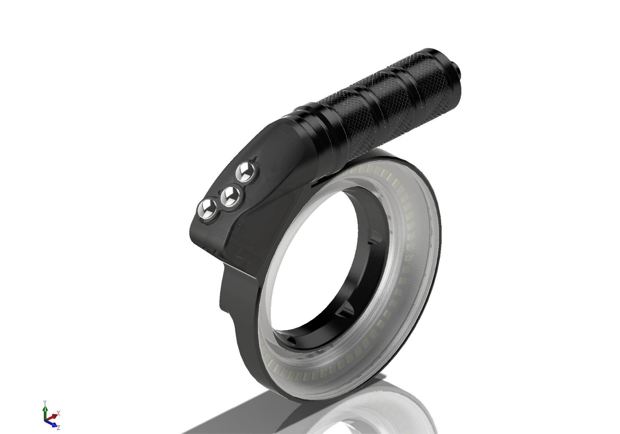 Kraken Ring Light 3000 (3000 Lumens) Underwater Video Light