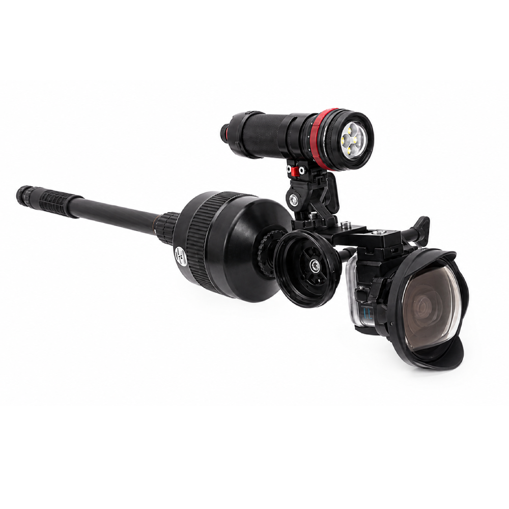 INON Pro Action Camera Underwater Wide-Angle & Video Light Bundle for GoPro, Insta360 & DJI