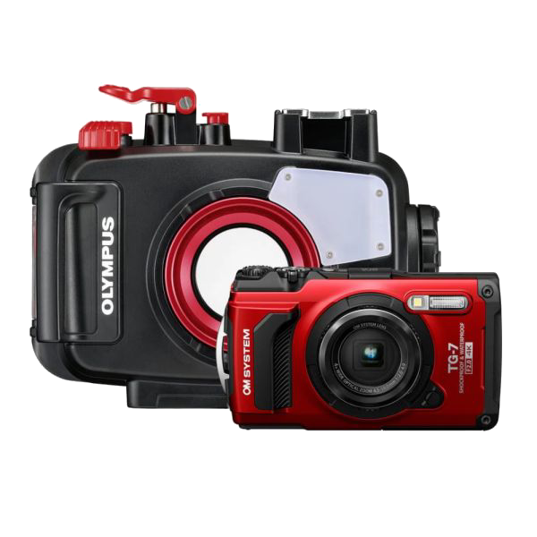 Freediving Starter Bundle – OM System TG-7 Wide-Angle Underwater Kit