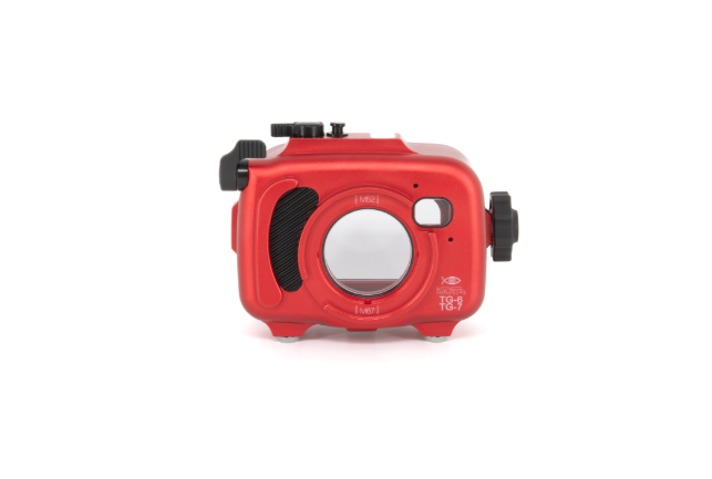 Housing for Olympus Tough! TG-6 - included dual fiber optic cable adaptor