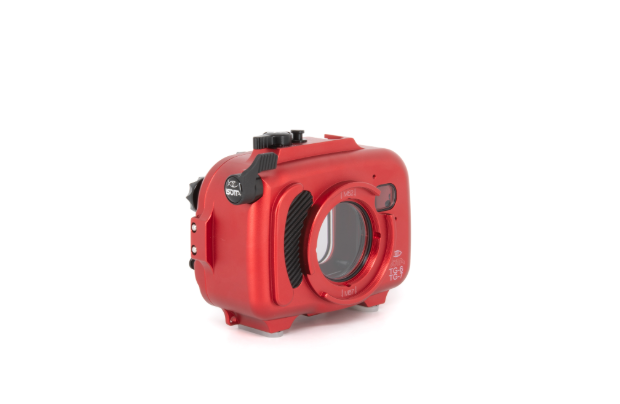 Housing for Olympus Tough! TG-6 - included dual fiber optic cable adaptor