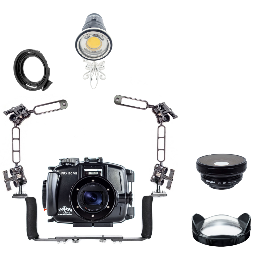 Freediving Explorer Bundle – Sony RX100 VII Underwater Photo & Video Kit