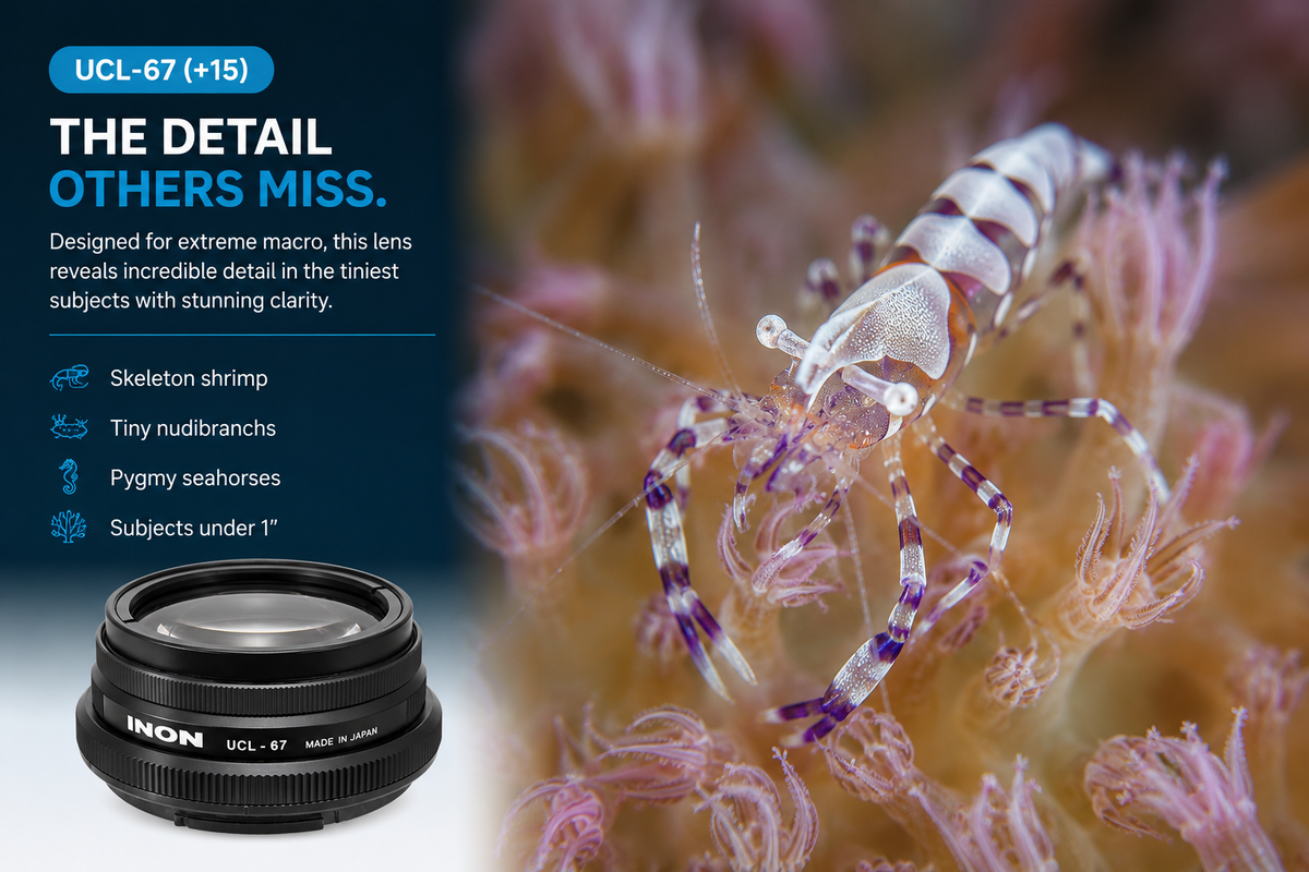 UCL-67 XD Underwater Close-up Lens