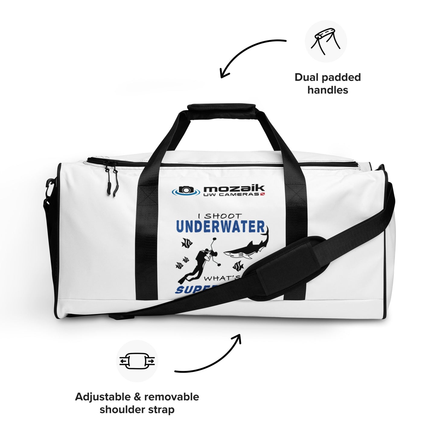 Mozaik's Duffle bag - Underwater Photography Superpower