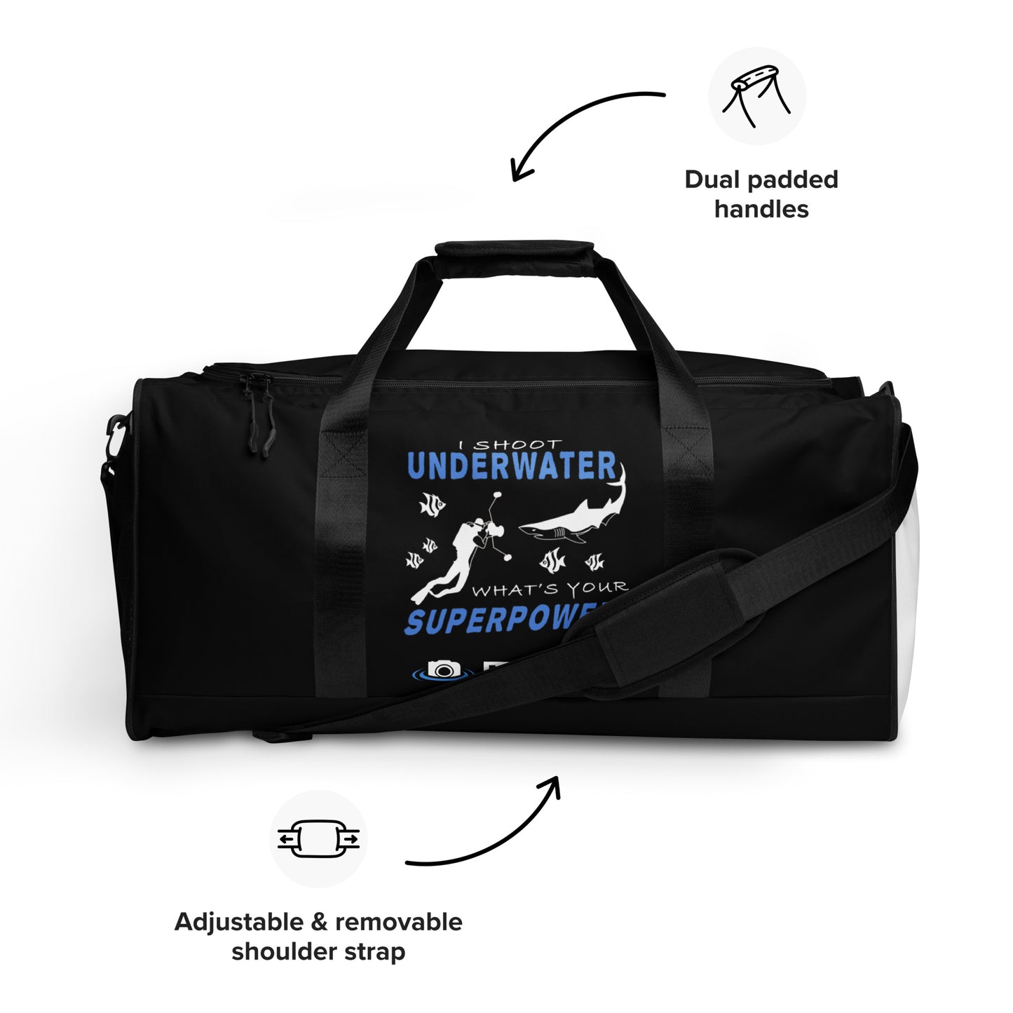 Mozaik Duffle bag Black