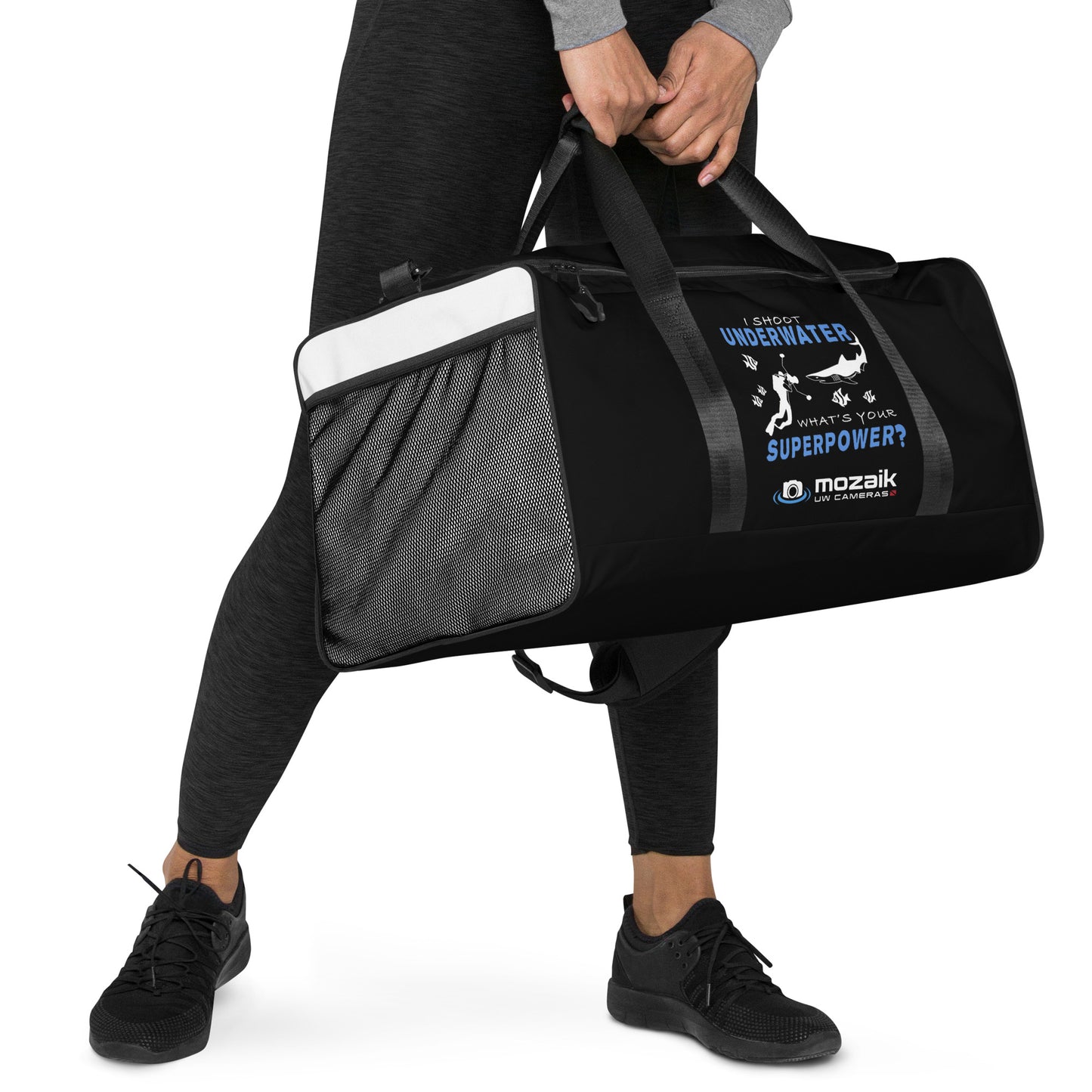 Mozaik Duffle bag Black