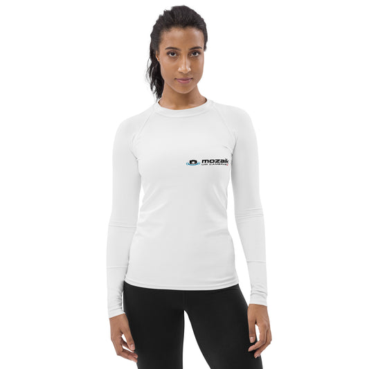 Mozaik Women's Rash Guard - Underwater Photography Superpower