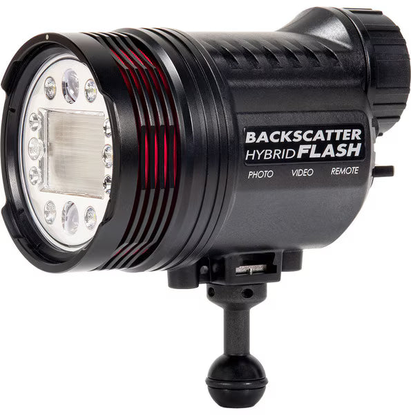 Backscatter Hybrid Flash Underwater Strobe HF-1