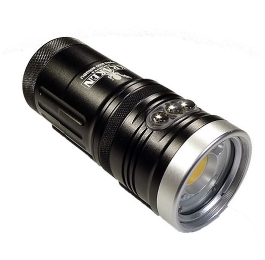 Overstock Kraken Hydra 4000 WRGBU (4000 Flood 6000 Burst Lumens) Underwater Video Light