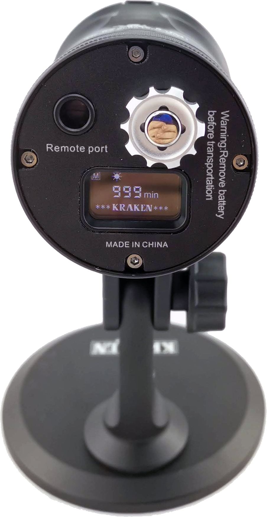 Overstock Kraken Hydra 8000 WRGBU (8000 Flood 10000 Burst Lumens) Underwater Video Light