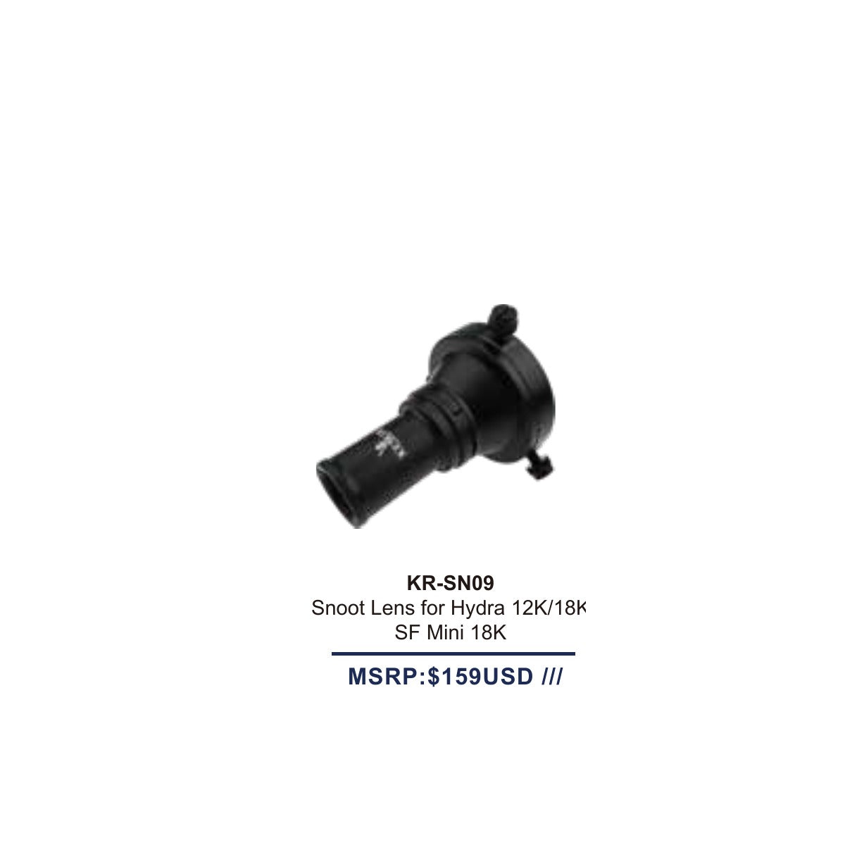 Snoot for Video Lights (10K and up)