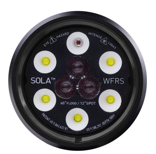 Light and Motion SOLA WFRS- 850-0459-A (1200 Lumens) Underwater Dive Light