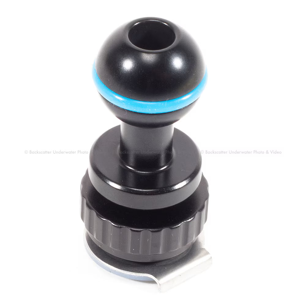 Strobe Mounting Ball for Cold Shoe