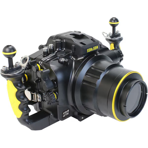 MDX-aU housing for Sony a7IV, Black w/Optical TTL Connection(50139)