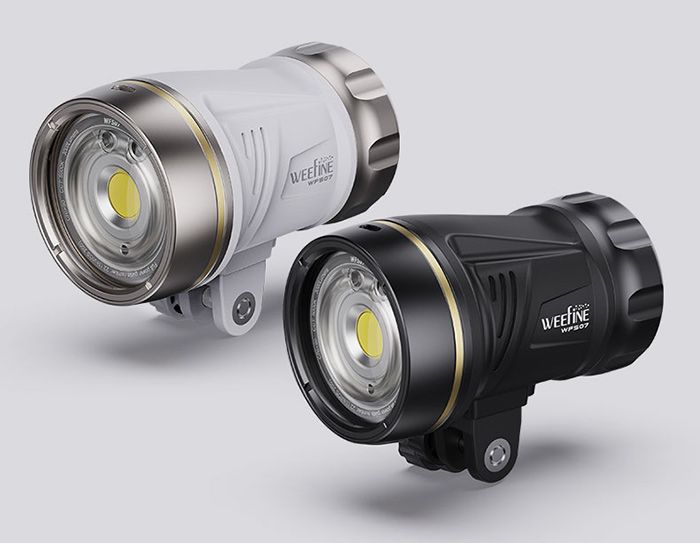 Open Box Weefine WFS07 Underwater Strobe and Video Light Combined