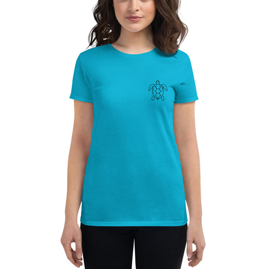 Mozaik - Women's short sleeve t-shirt - Turtle - Underwater Photography Superpower