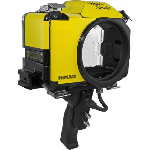 Nimar Base Water Sports Housing with Pistol Grip for Nikon D7100 & D7200 – NID7100WB