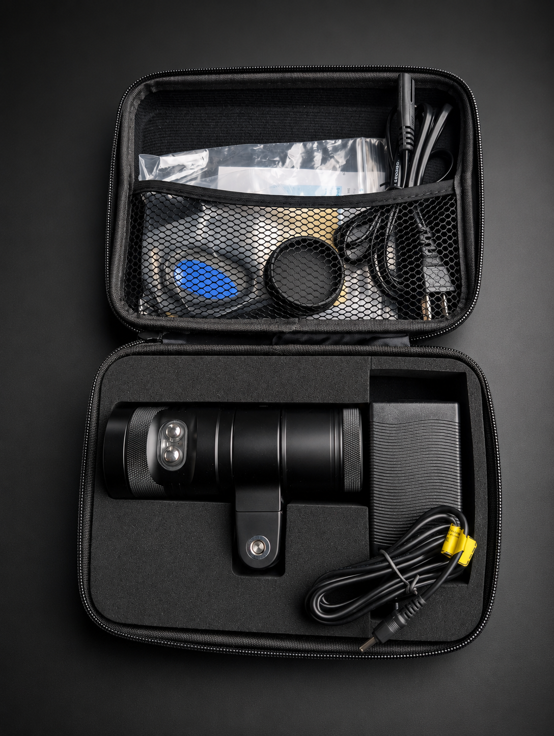 Kraken Hydra 2500 WRU Underwater Video &amp; Fluorescence Light – Macro Edition