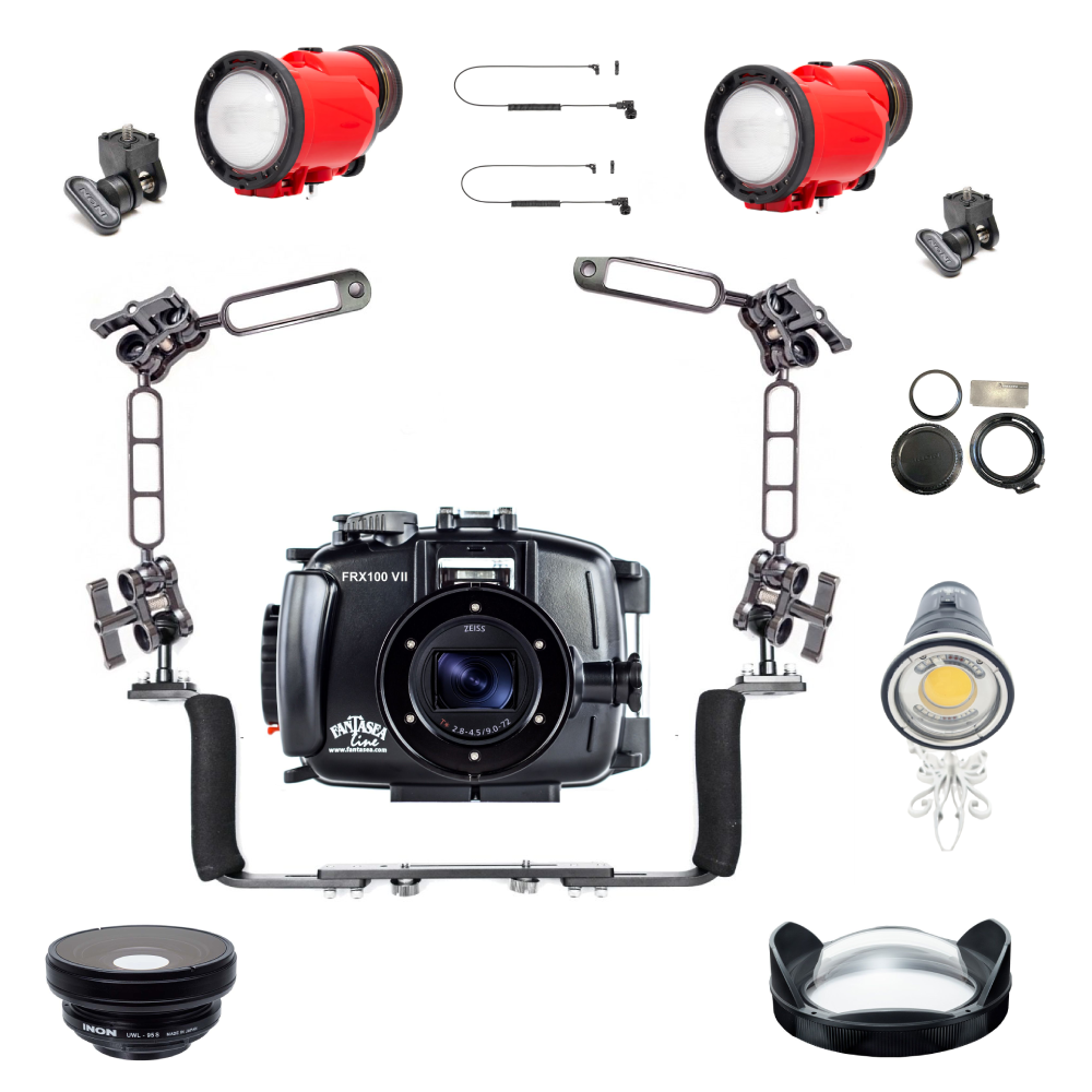 Macro Explorer Bundle – Sony RX100 VII Underwater Macro & Wide Hybrid System