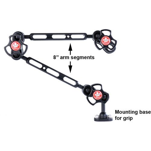 Overstock Aquatica - DELTA 3 Double 8" Strobe Arm Kit