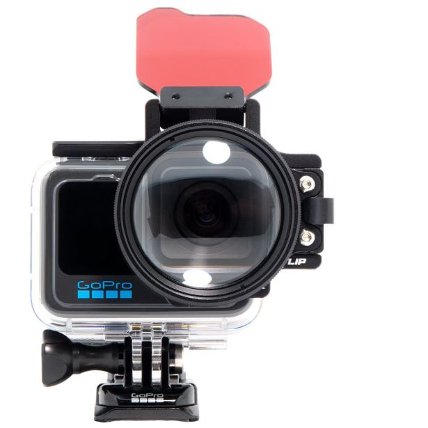 FLIP13 Pro Package with DIVE & DEEP Filters & +15 MacroMate Mini Lens for GoPro HERO 5, 6, 7, 8, 9, 10, 11, 12, 13