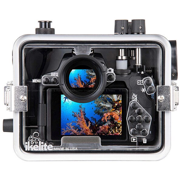 200DLM/C Underwater TTL Housing for Canon EOS 250D Rebel SL3, EOS 200D Mark II, Kiss X10 DSLR