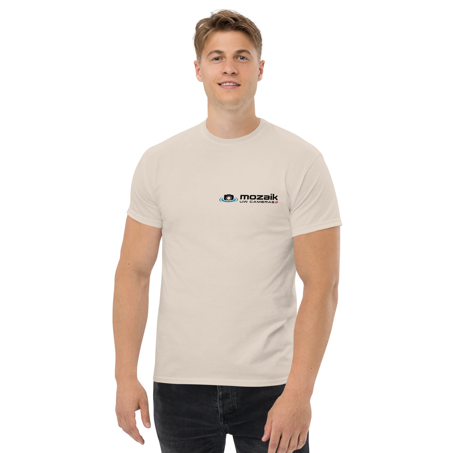 Mozaik Men's classic tee - Underwater Photography Superpower