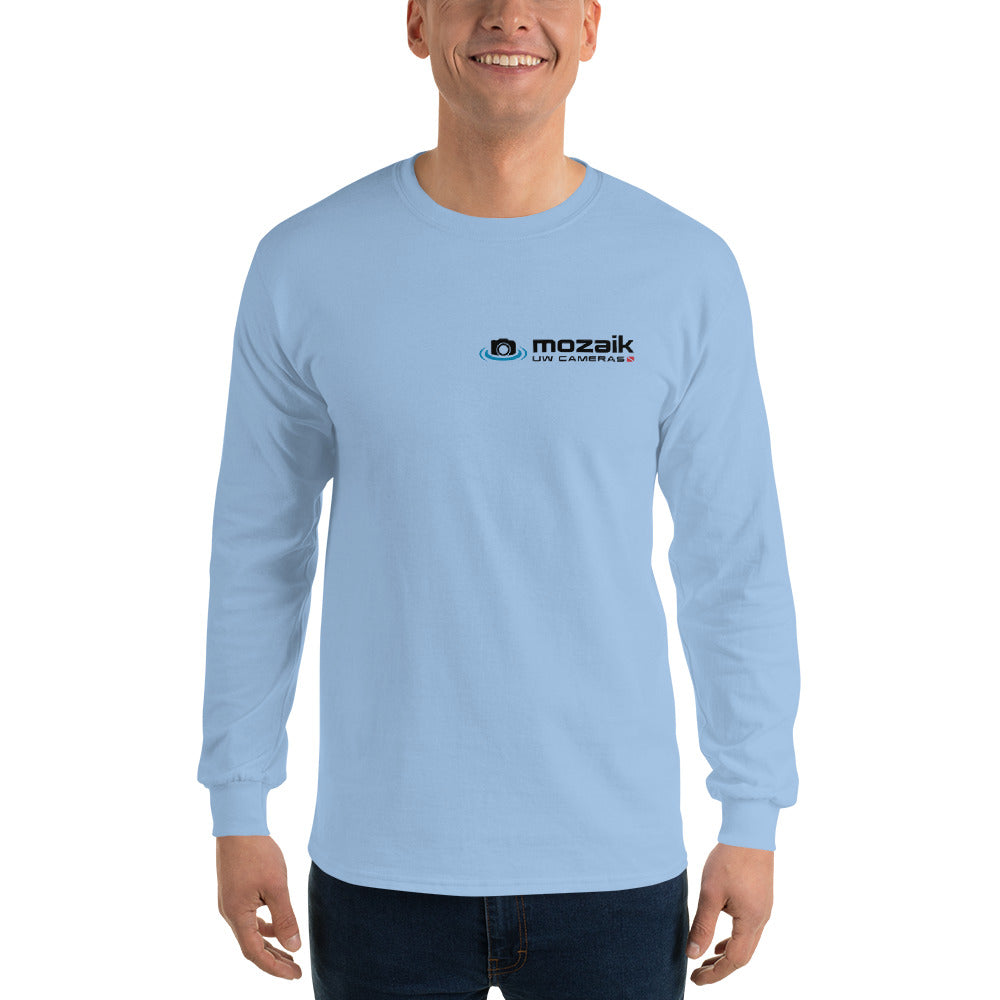 Mozaik - Men’s Long Sleeve Shirt - Underwater Photography Superpower