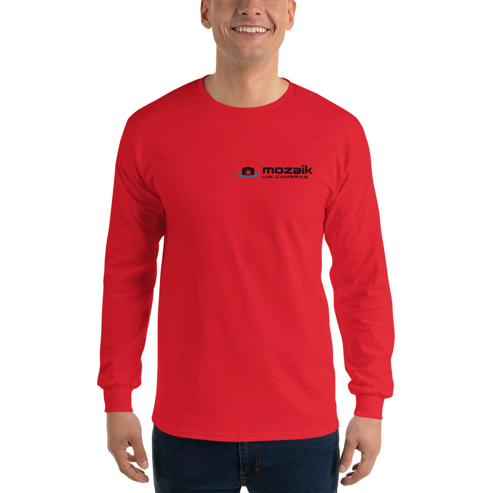 Mozaik - Men’s Long Sleeve Shirt - Underwater Photography Superpower