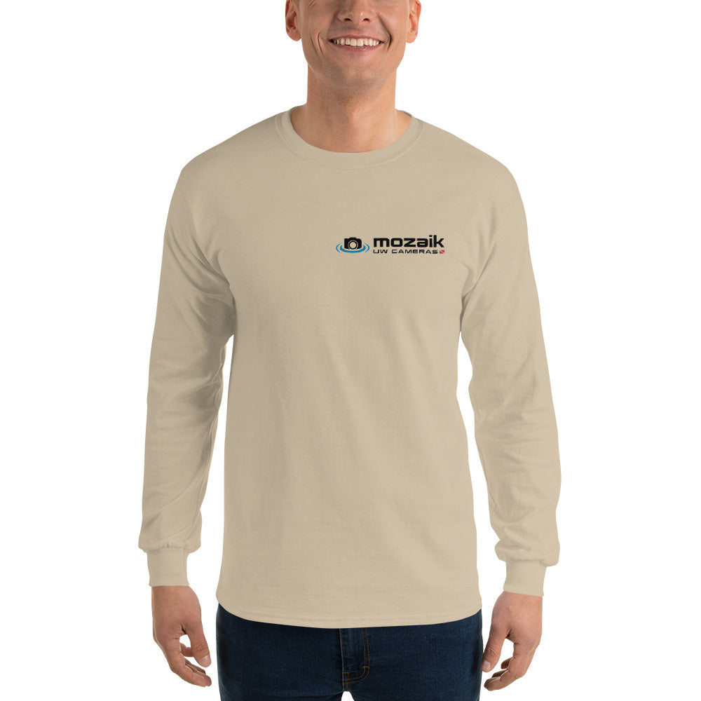 Mozaik - Men’s Long Sleeve Shirt - Underwater Photography Superpower