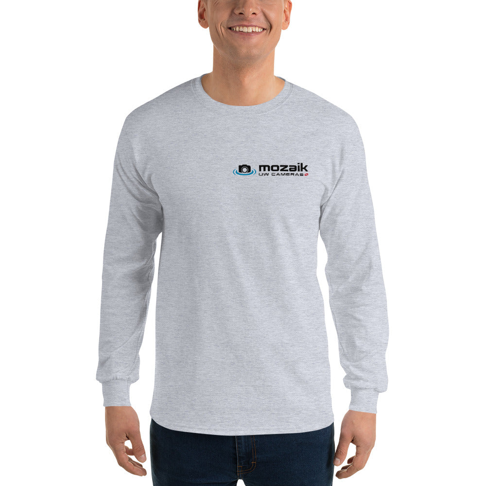 Mozaik - Men’s Long Sleeve Shirt - Underwater Photography Superpower