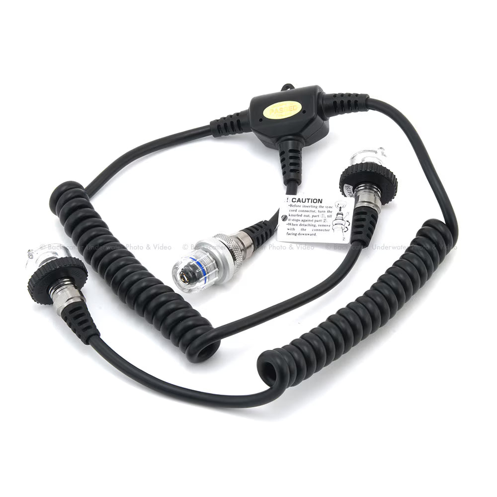Sea & Sea 5 Pin Nikonos Dual Sync Cord