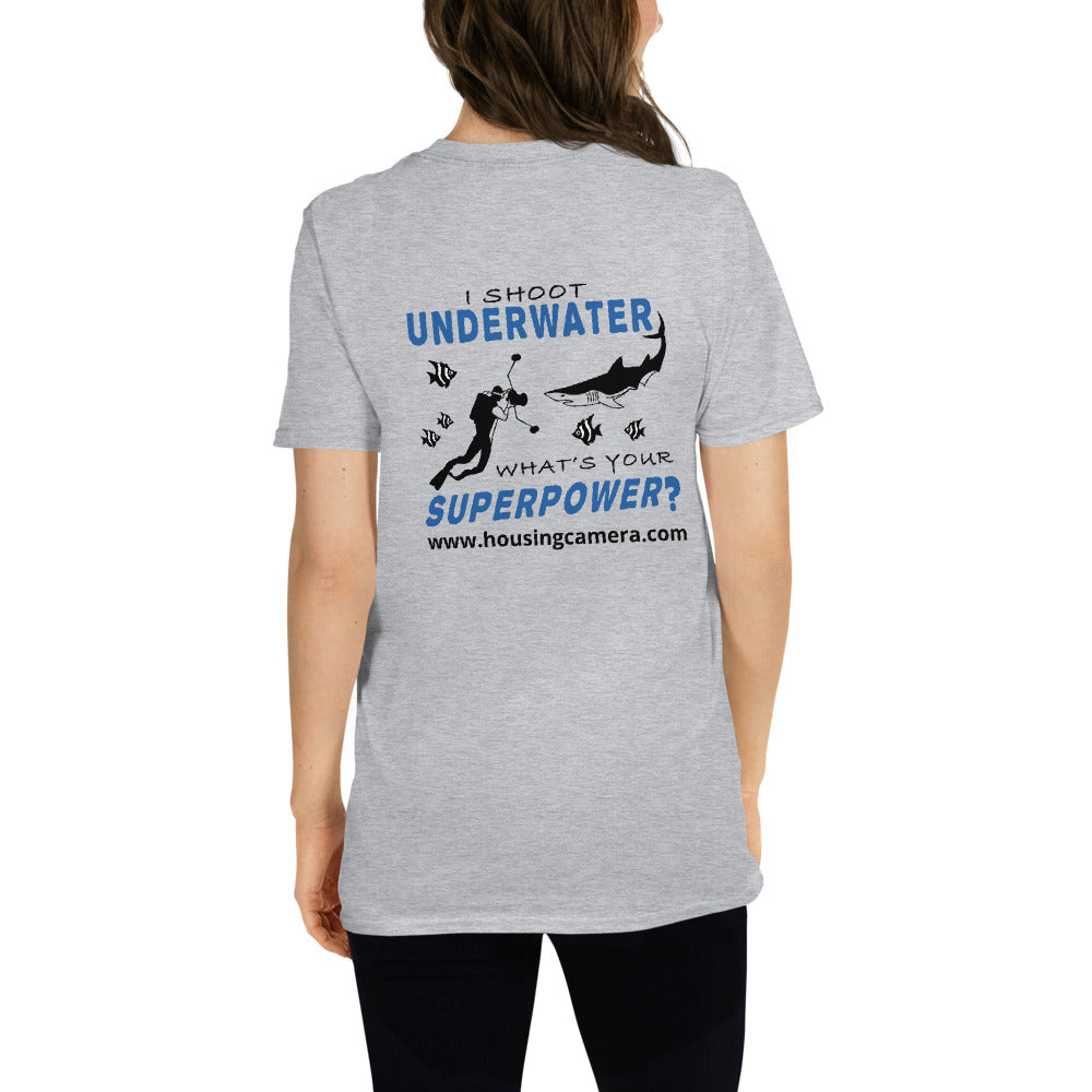 Mozaik Ladies Short-Sleeve T-Shirt - Underwater Photography Superpower