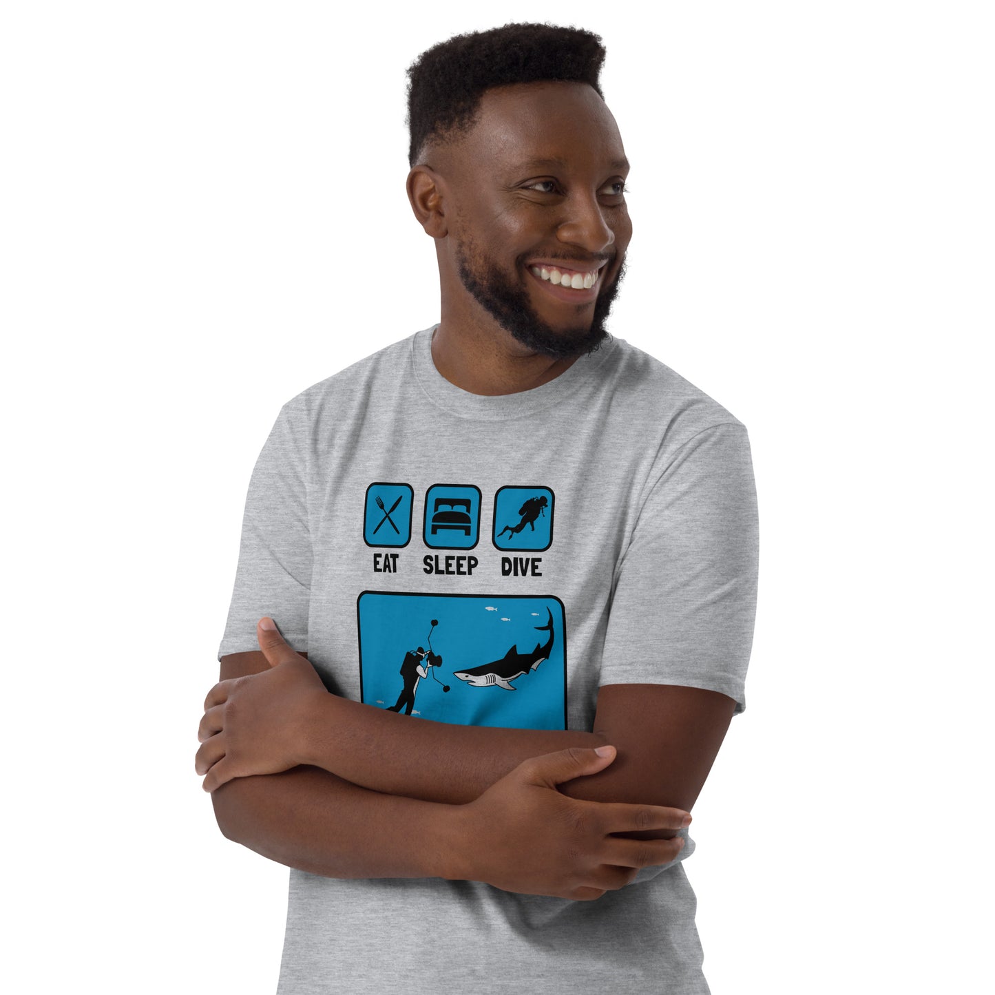 Mozaik Unisex Tee - Eat Sleep Dive