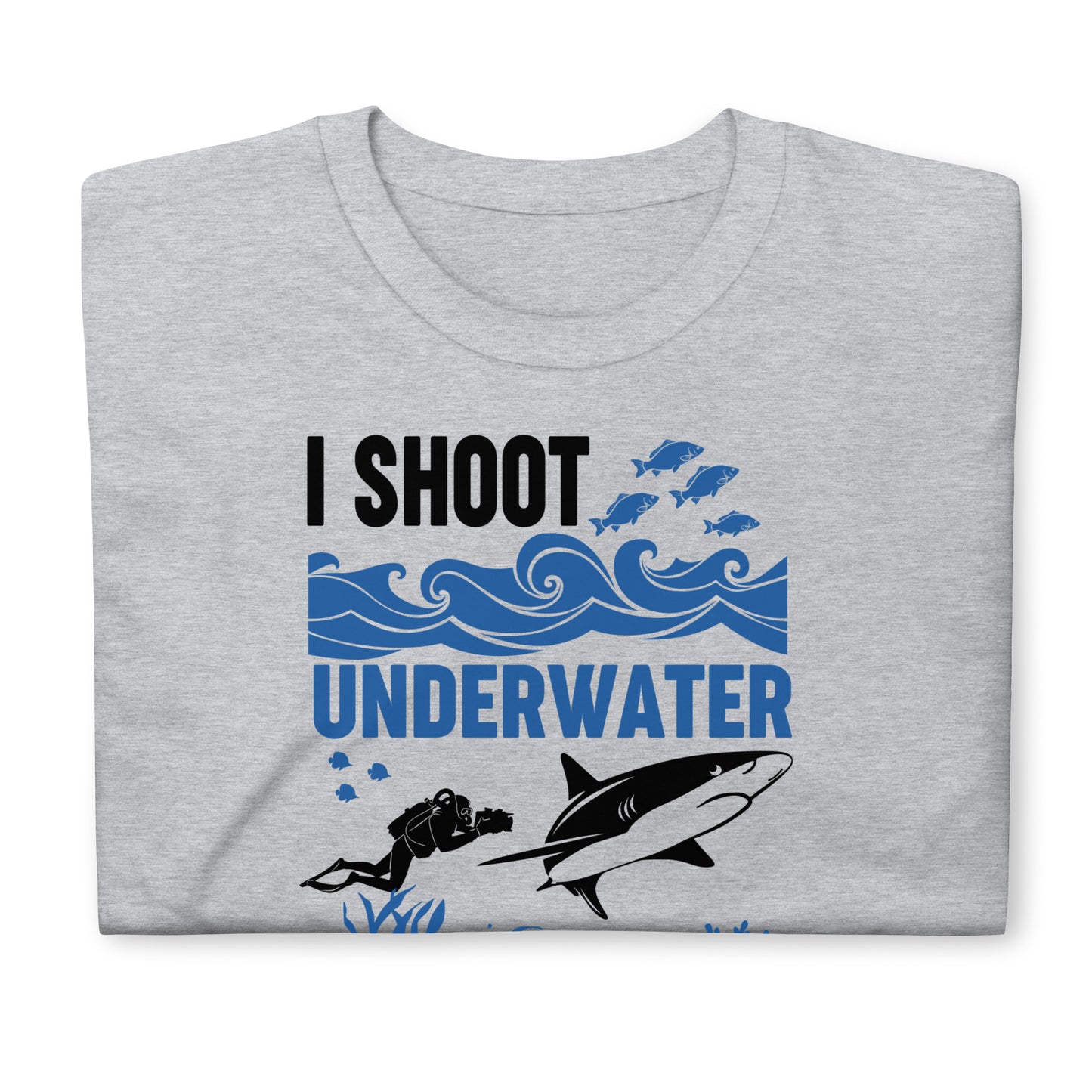 Mozaik Short-Sleeve Unisex T-Shirt - Underwater Photography Superpower Front